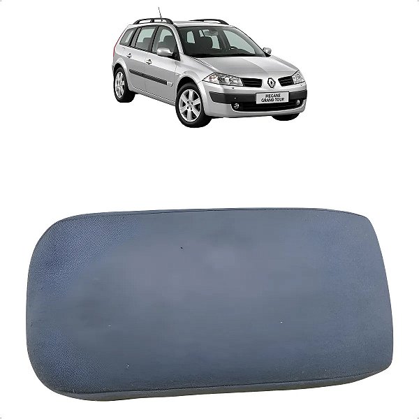Tampa Apoio Braço Central Console Renault Megane 2006 A 2013 Cinza