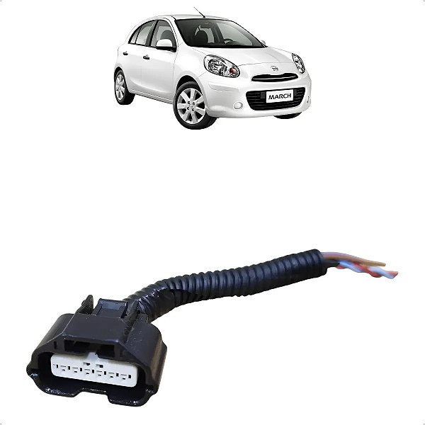 Chicote Plug Pedal Acelerador Nissan March Versa 2012 A 2016