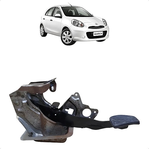 Pedal De Freio Nissan March Versa 2011 A 2019 Manual