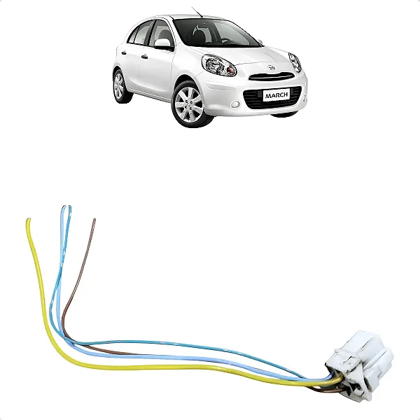 Chicote Sensor Pedal Freio Nissan March Versa 2011 A 2019