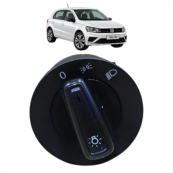 Interruptor Farol Botao Luz Vw Gol Voyage G7 2017 A 2022