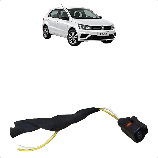 Chicote Fechadura Elétrica Traseira Vw Gol G7 2016 A 2022