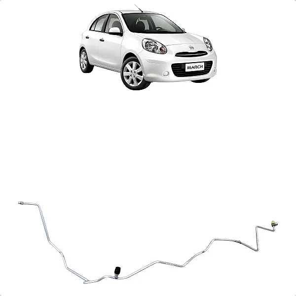 Mangueira Ar Condicionado Nissan March Versa 2011 A 2019