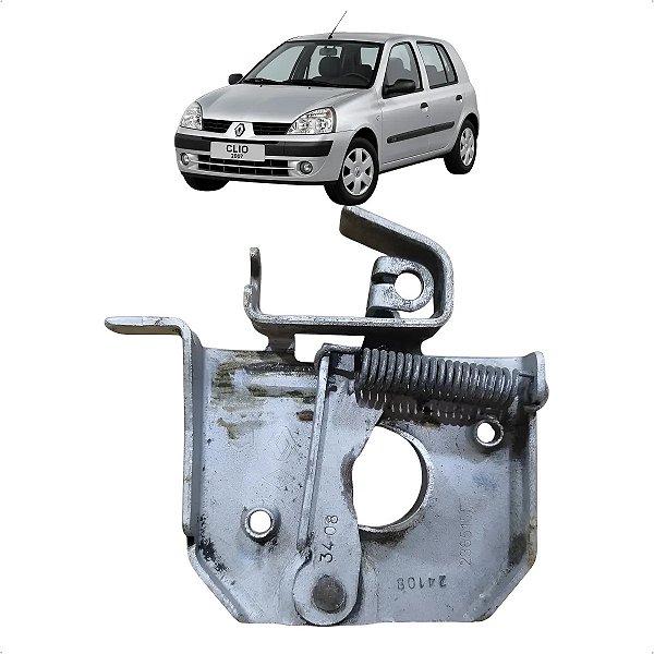 Fechadura Trava Capo Inferior Renault Clio 2003 A 2016