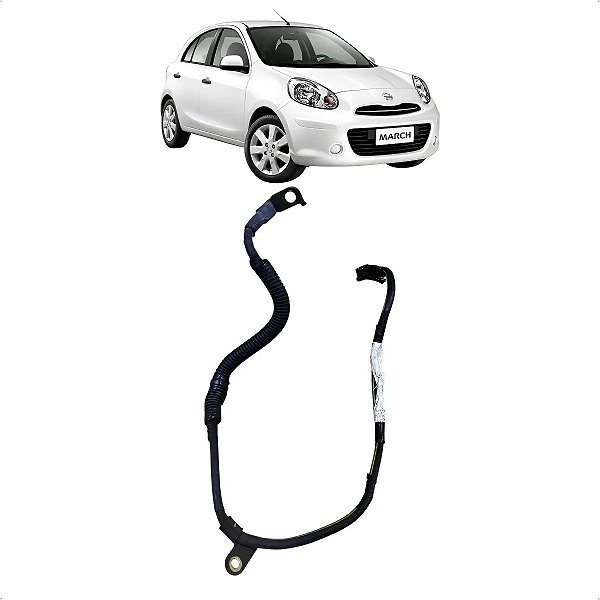 Cabo Negativo Bateria Aterramento Nissan March 2011 A 2019