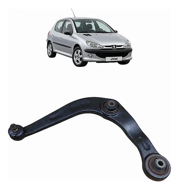 Bandeja Suspensao Dianteira Esquerda Peugeot 206 1999 2010