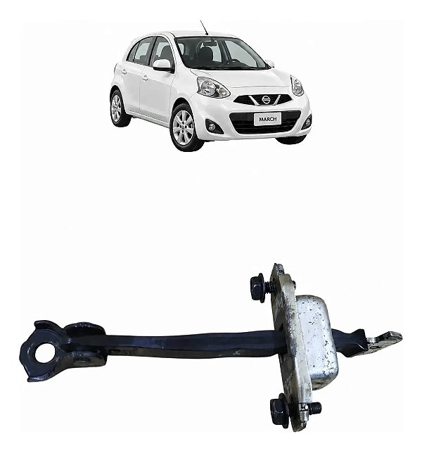 Limitador Porta Traseira Nissan March 2012 A 2020