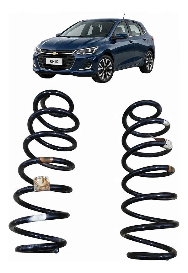 Par Mola Traseira Chevrolet Onix Plus Turbo 2020 A 2023