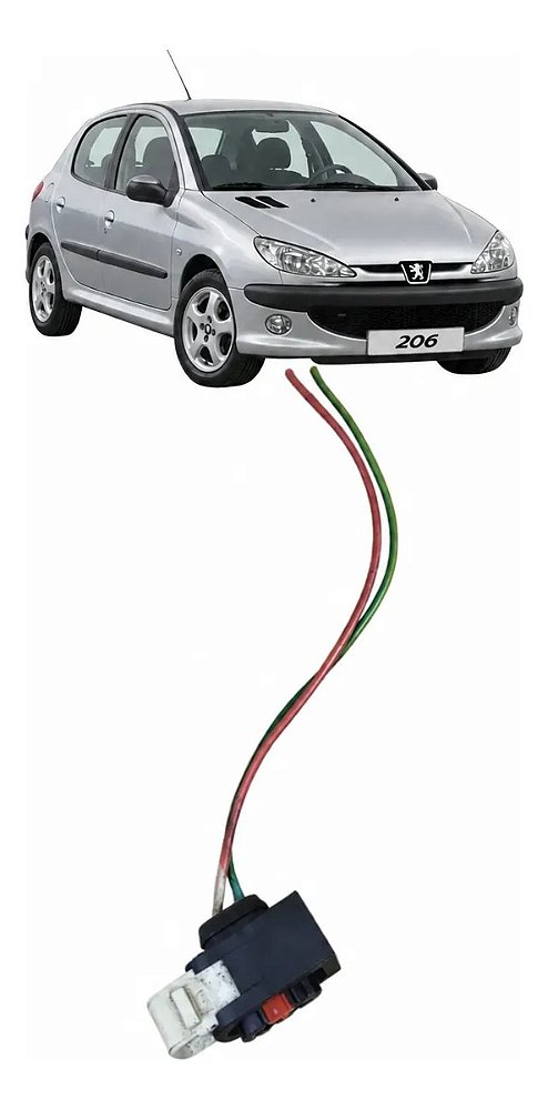 Chicote Ventoinha Peugeot 206 1999 A 2010 1.0 1.6