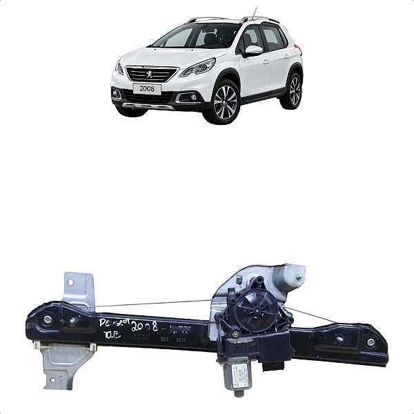 Maquina Vidro Eletrico Dianteira Esquerda Peugeot 2008