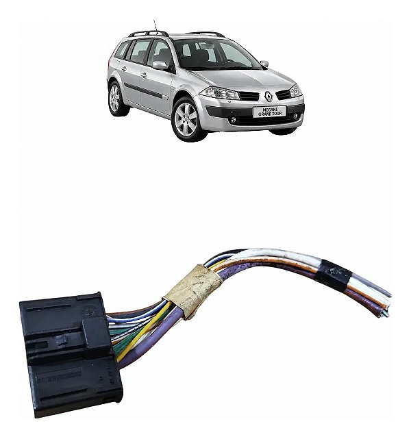 Chicote Painel Controle Ar Condicionado Renault 2006 A 2011