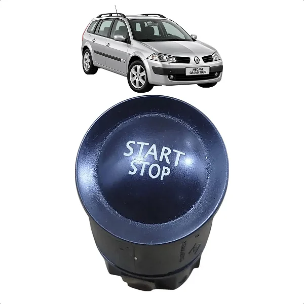 Botao Chave Start Stop Renault Megane Grand Tour 2006 A 2013