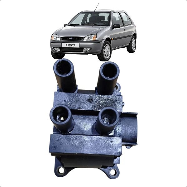 Bobina Ignicao Ford Fiesta Ecosport Ka Focus 2000 A 2014 1.6