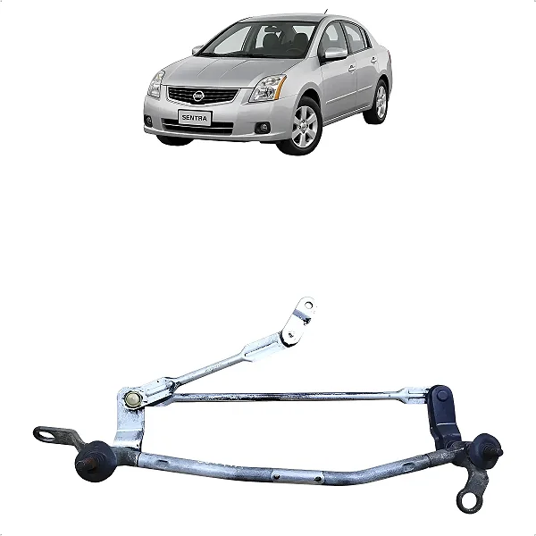Mecanismo Limpador Parabrisa Dianteiro Sentra 2007 A 2013