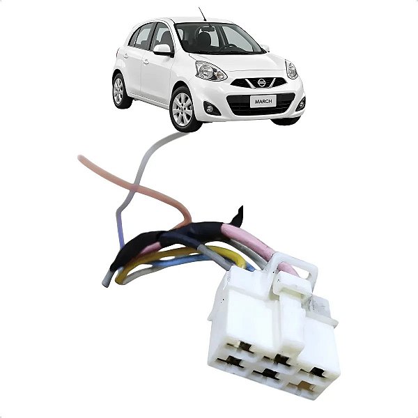 Chicote Cilindro Ignição Comutador Nissan March 2012 A 2019