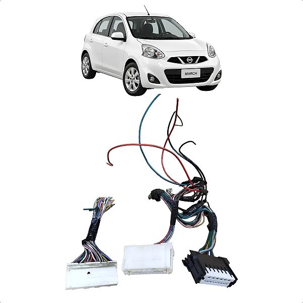 Chicote Plug Conector Modulo Bcm Nissan March 2011 A 2019