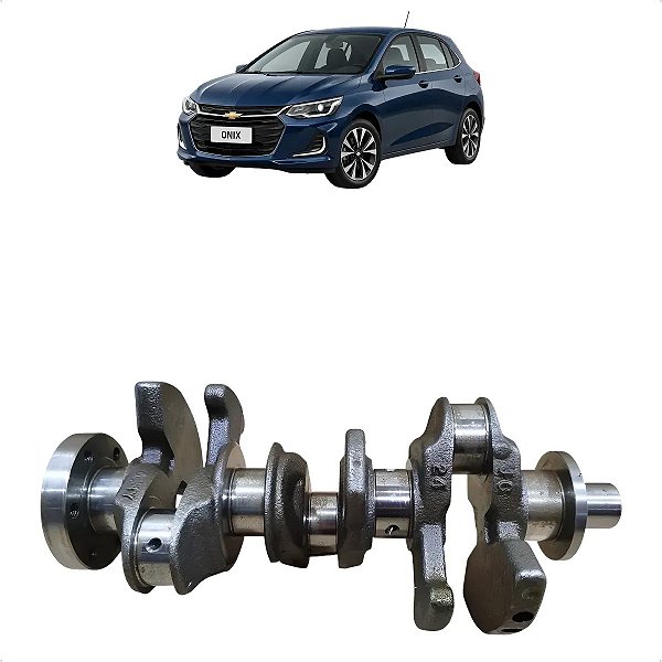 Virabrequim Motor Chevrolet Onix Plus 2020 A 2024 1.0