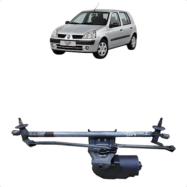 Mecanismo Motor Limpador Dianteiro Clio 1999 A 2012