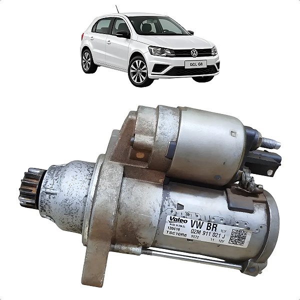 Motor De Arranque Vw Gol Voyage Fox Up 1.0 3cc 13 Dentes