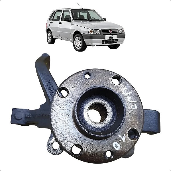 Manga Eixo Dianteira Esquerda Fiat Uno 2004 A 2013 22 D