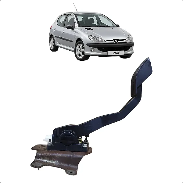Pedal Acelerador Eletronico Peugeot 206 207 1.4 2004 A 2013