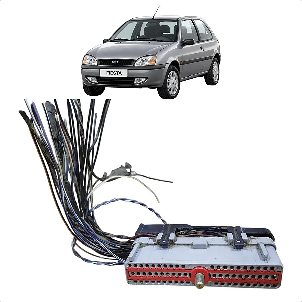Chicote Modulo Injecao Eletronica Ford Fiesta 1996 A 2002