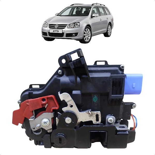 Fechadura Porta Traseira Esquerda Vw Jetta Golf 2005 A 2011