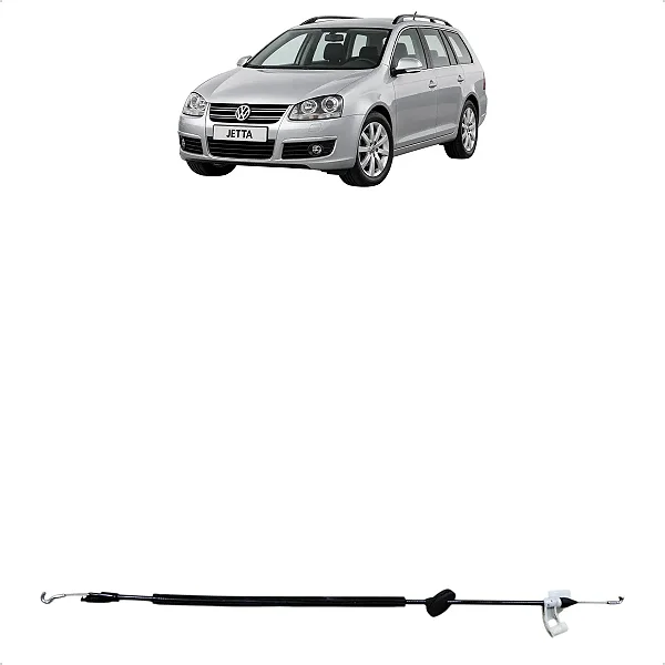 Cabo Maçaneta Traseira Esquerda Vw Jetta Variant 2008 A 2014