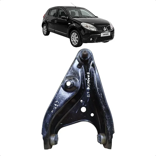 Bandeja Dianteira Esquerda Renault Sandero Logan 2007 A 2014
