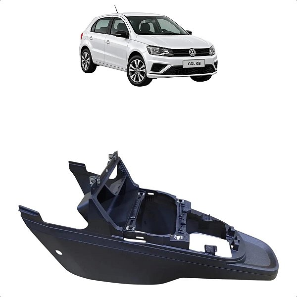Console Central Inferior Cambio Vw Gol Voyage Saveiro G7 G8