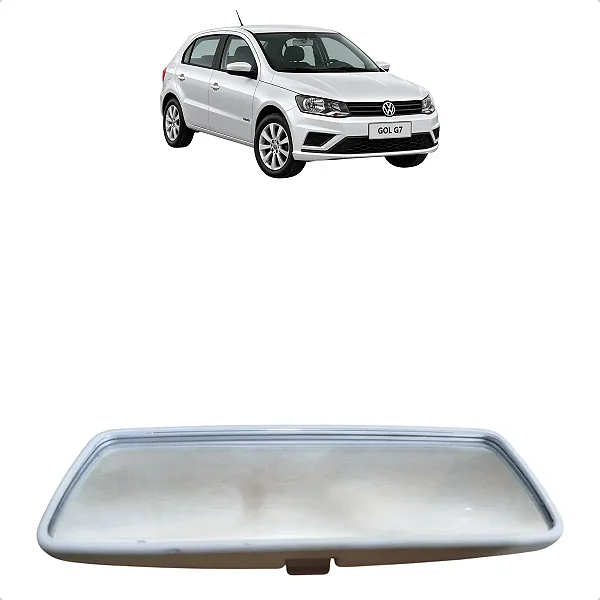 Espelho Retrovisor Interno Central Vw Gol Voyage Saveiro G7