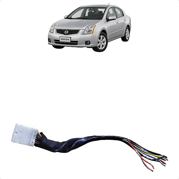 Chicote Chave Seta Nissan Sentra Tiida Versa 2007 A 2013 2.0