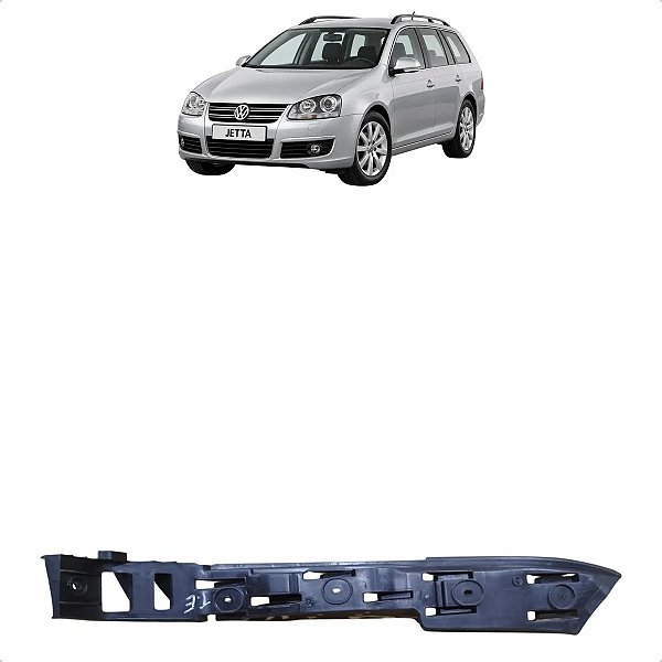 Guia Para-choque Traseiro Esquerdo Jetta Variant 2008 A 2014