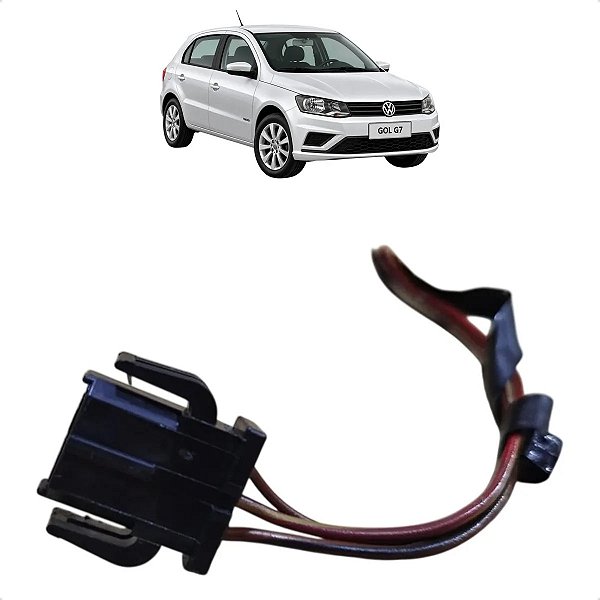 Chicote Luz Teto Lanterna Volkswagen Gol G7 2016 A 2018
