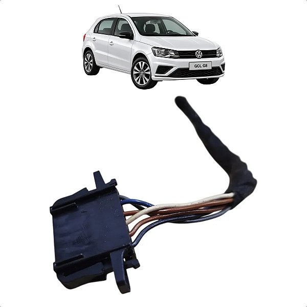 Chicote Plug Pedal Acelerador Volkswagen Gol Voyage G7 G8