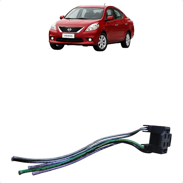 Chicote Farol Dianteiro Nissan Versa March 2012 A 2019 1.6