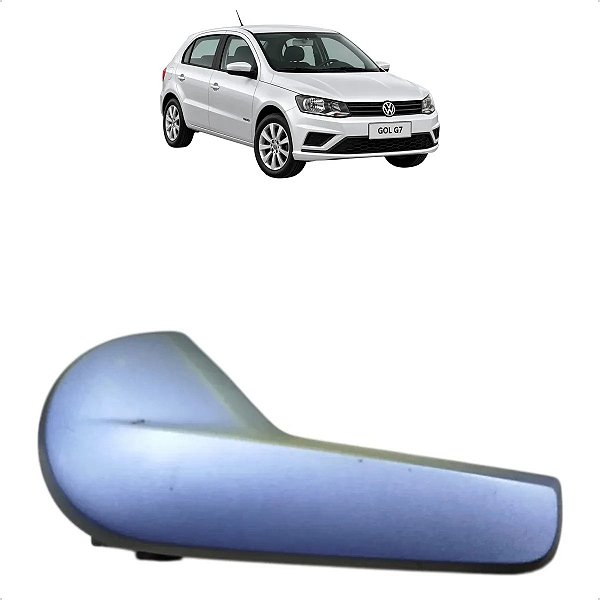 Maçaneta Interna Esquerda Volkswagen Gol Voyage Saveiro G7 Dianteira/traseira