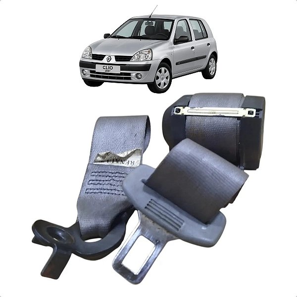 Cinto Seguranca Traseiro Esquerdo Renault Clio 2000 A 2012