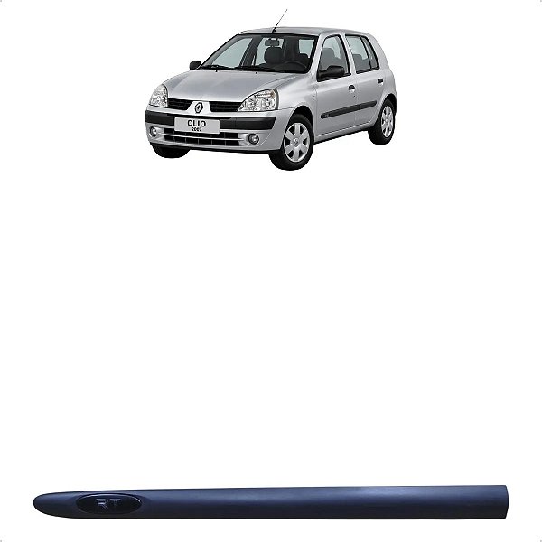 Friso Porta Dianteira Esquerda Renault Clio 2000 A 2016