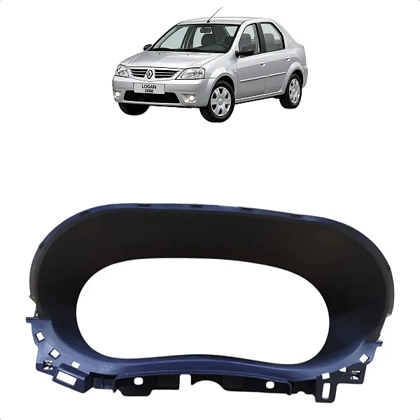 Moldura Painel Instrumentos Renault Logan 2008 A 2013