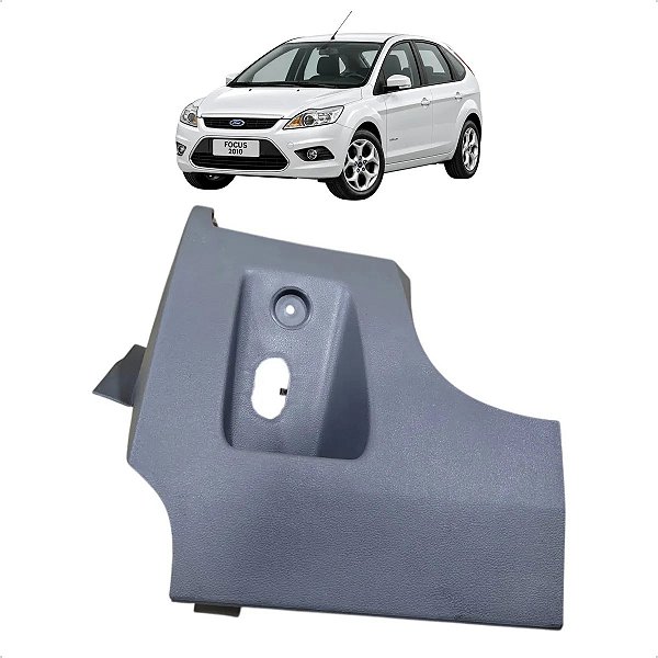 Moldura Acabamento Inferior Painel Ford Focus 2009 A 2013 Cinza