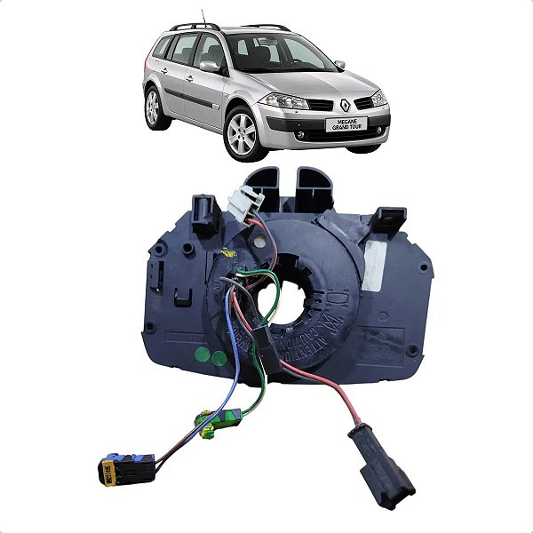 Chave Seta Cinta Airbag Renault Megane Grand 2006 A 2013