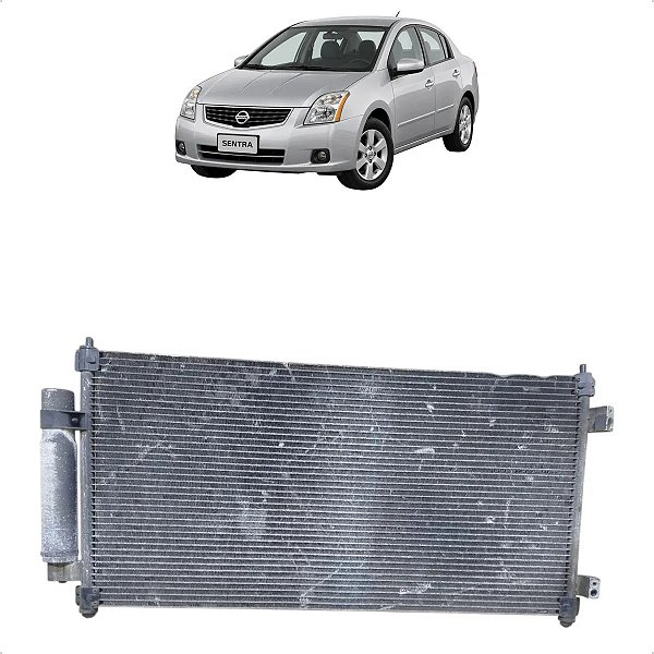 Condensador Ar Condicionado Dianteiro Sentra 2007 A 2013