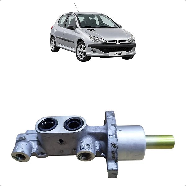 Cilindro Mestre Freio Peugeot 206 207 Citroen C3 1999 A 2013
