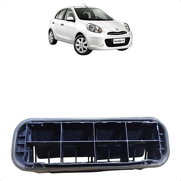 Difusor Ar Traseiro Carroceria Nissan March 2011 A 2020