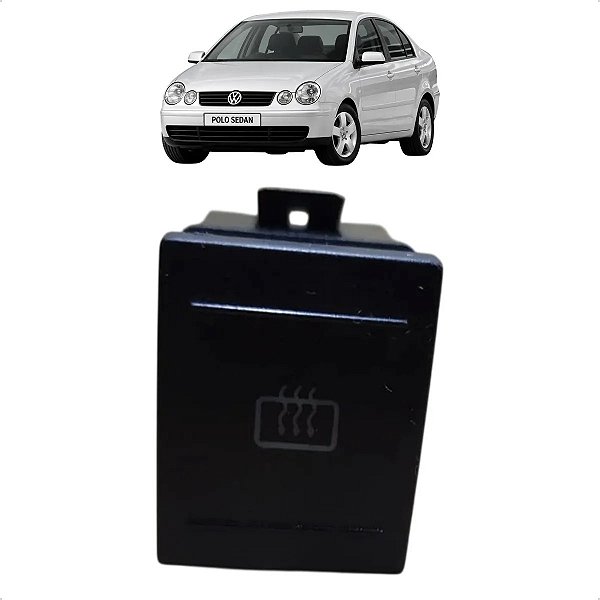 Botao Interruptor Desembacador Traseiro Polo 2003 A 2006