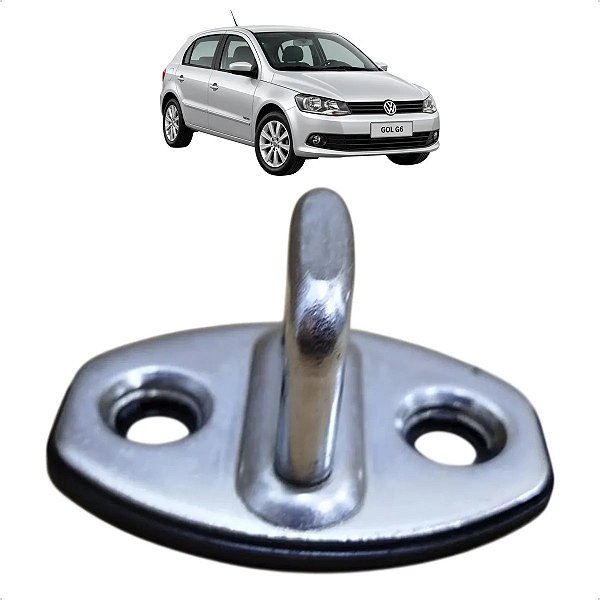 Batente Fechadura Porta Vw Gol Voyage Saveiro G5 G6 G7 G8 Prata
