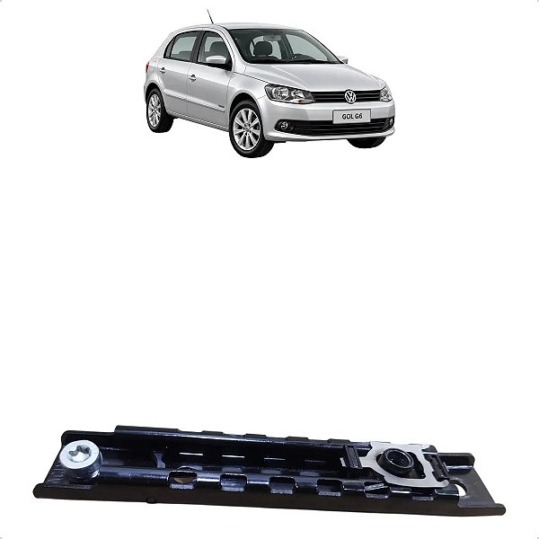 Regulador Altura Cinto Dianteiro Vw Gol Voyage Fox Polo G6 Cinza