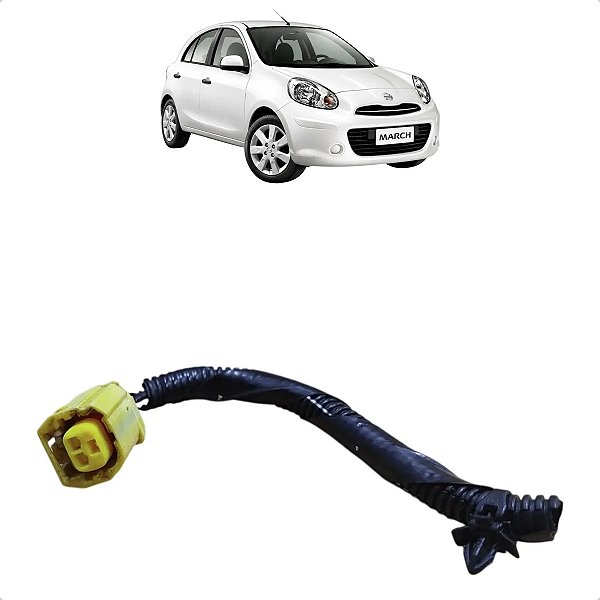 Chicote Sensor Impacto Dianteiro Nissan March 2011 A 2019