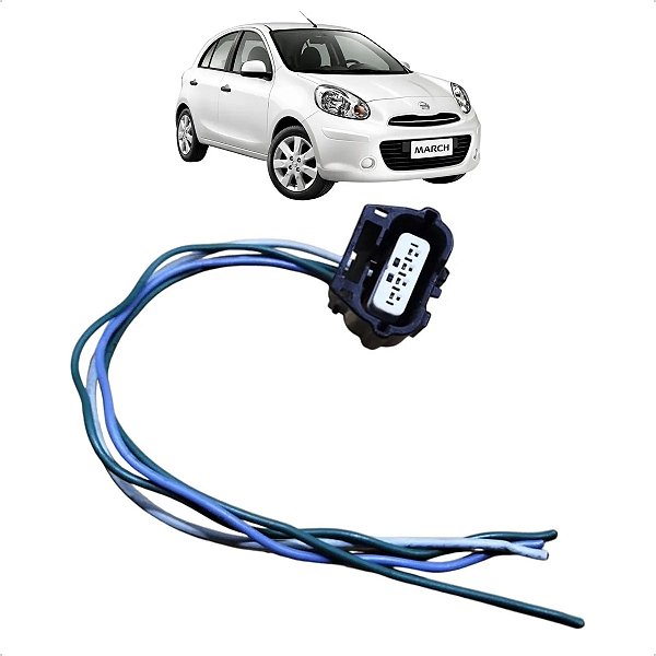 Chicote Plug Conector Sonda Lambda Nissan March 2011 A 2015